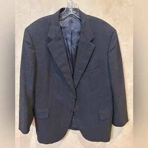 Vintage Brooks Brothers Charcoal Men's Blazer size 44 regular union crafted